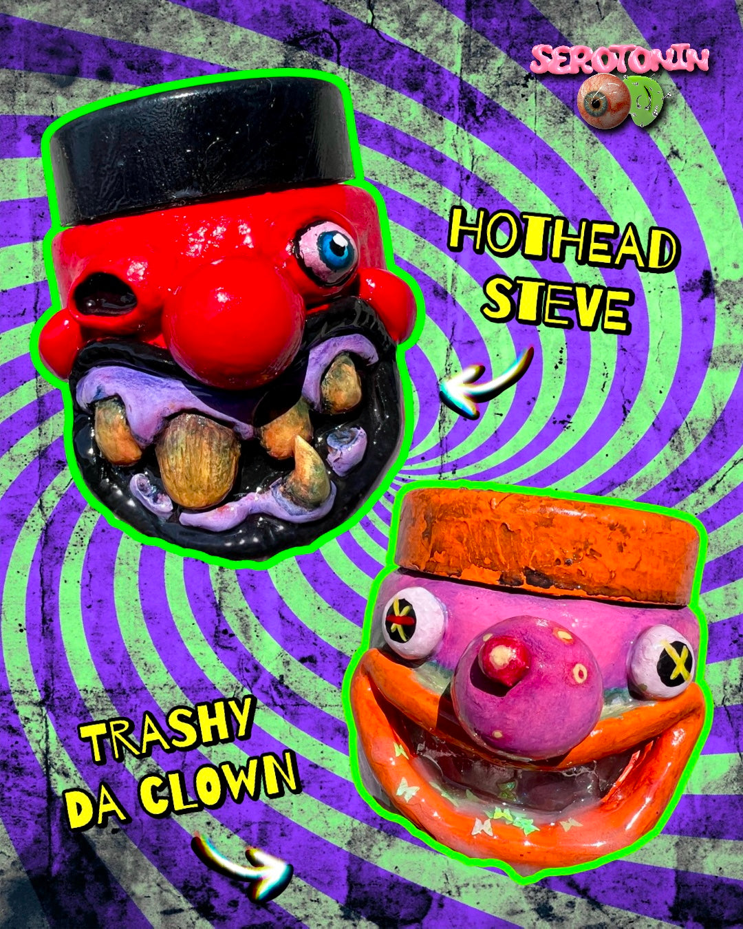 Creepy Cunty Clown Collection - Jars
