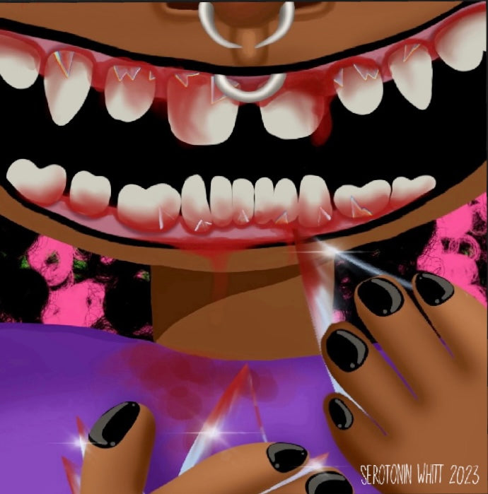 Pearly whites/ settling prints