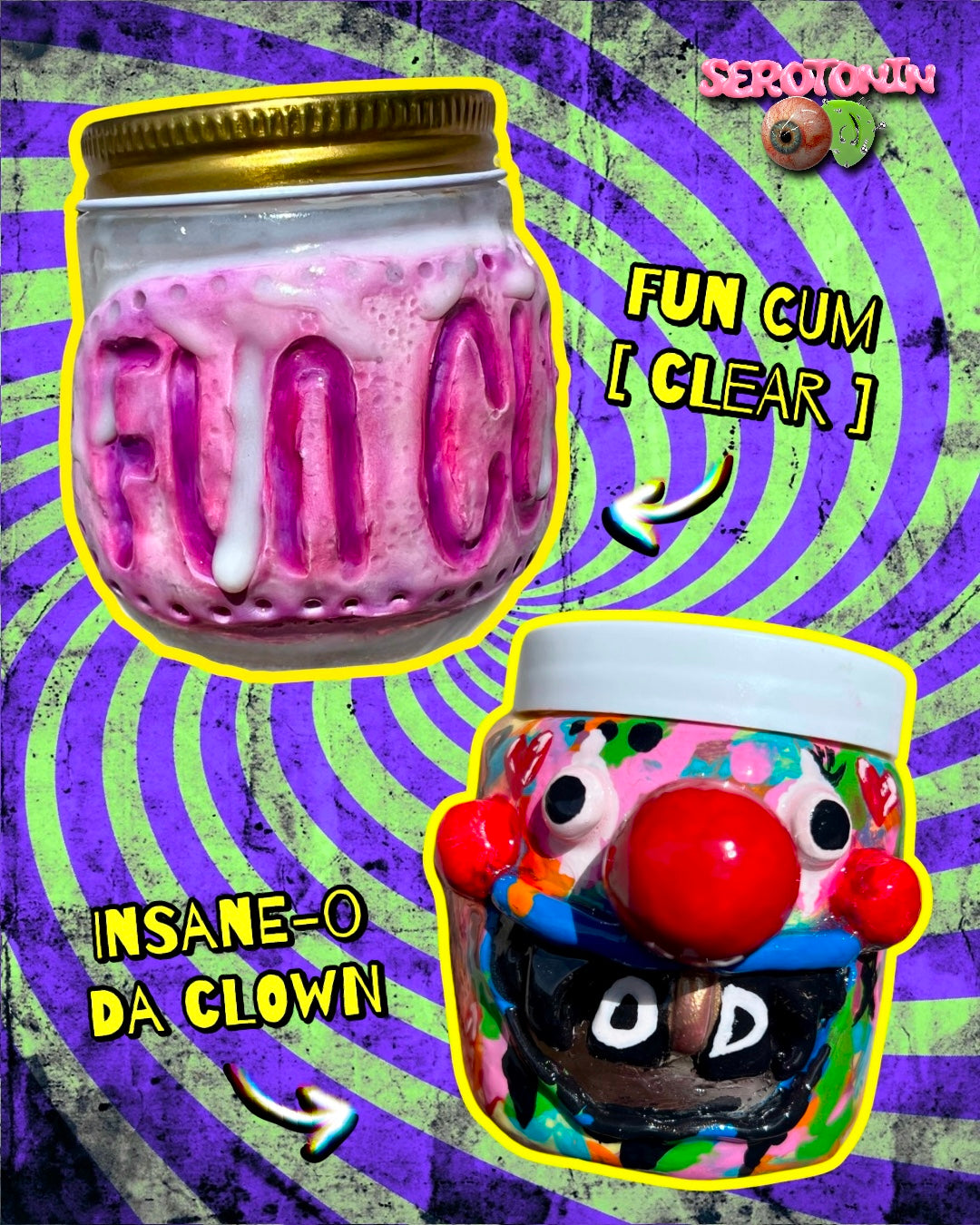 Creepy Cunty Clown Collection - Jars
