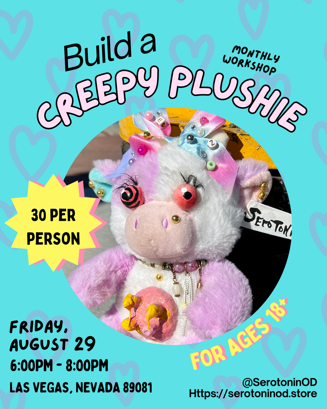 Build A Creepy Plushie Workshop