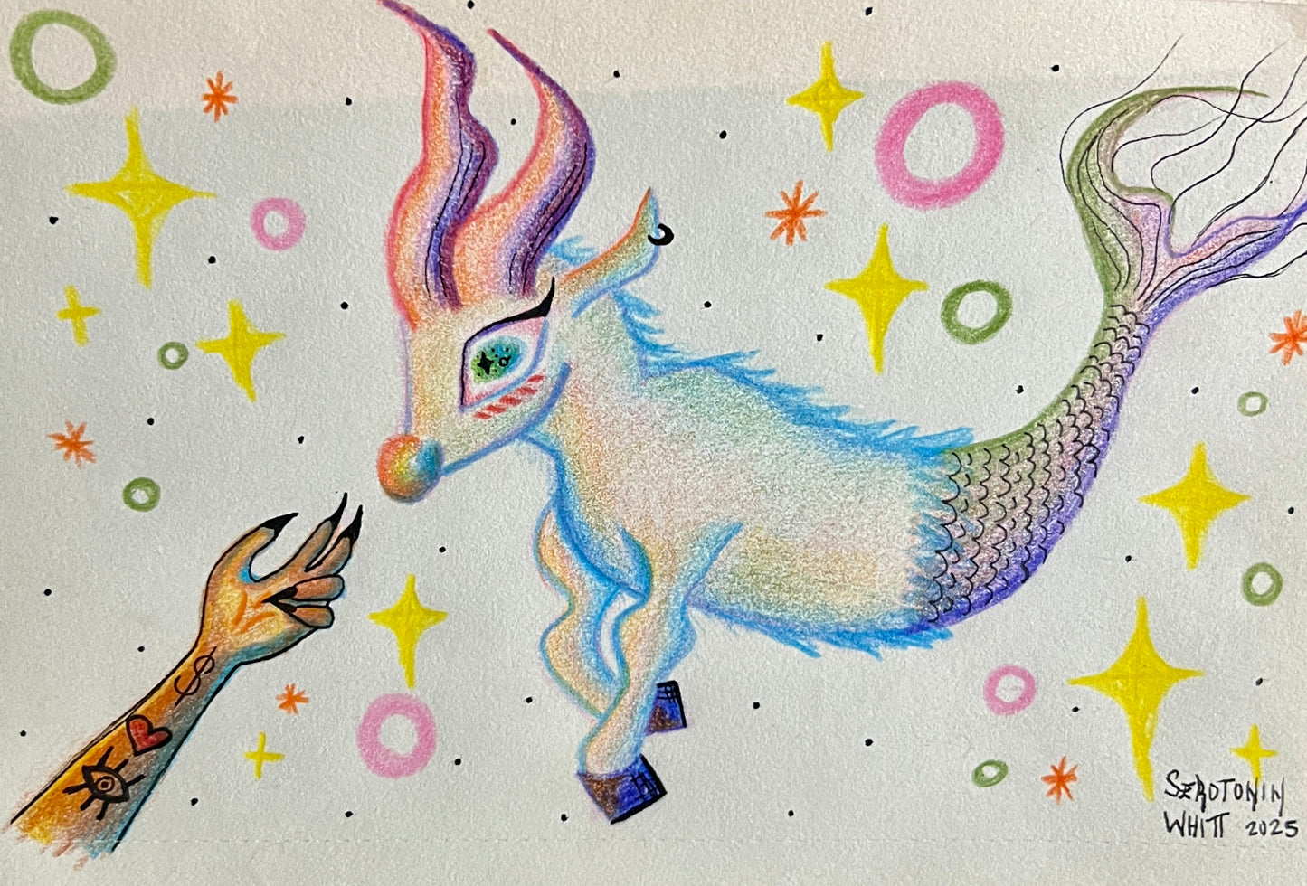 My Dear Capricorn Drawing