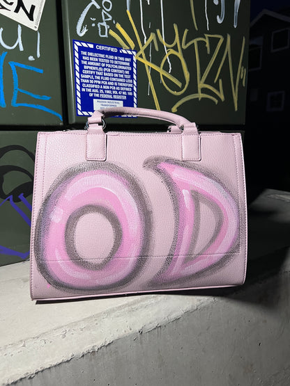 Missing One - Hand painted purse