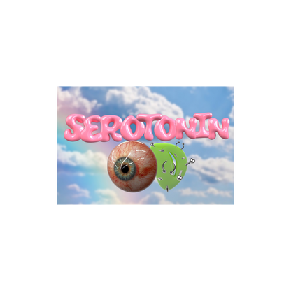 SerotoninOD logo sticker
