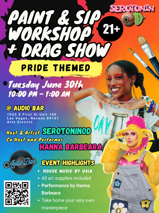 21+ Pride Sip and Paint Workshop