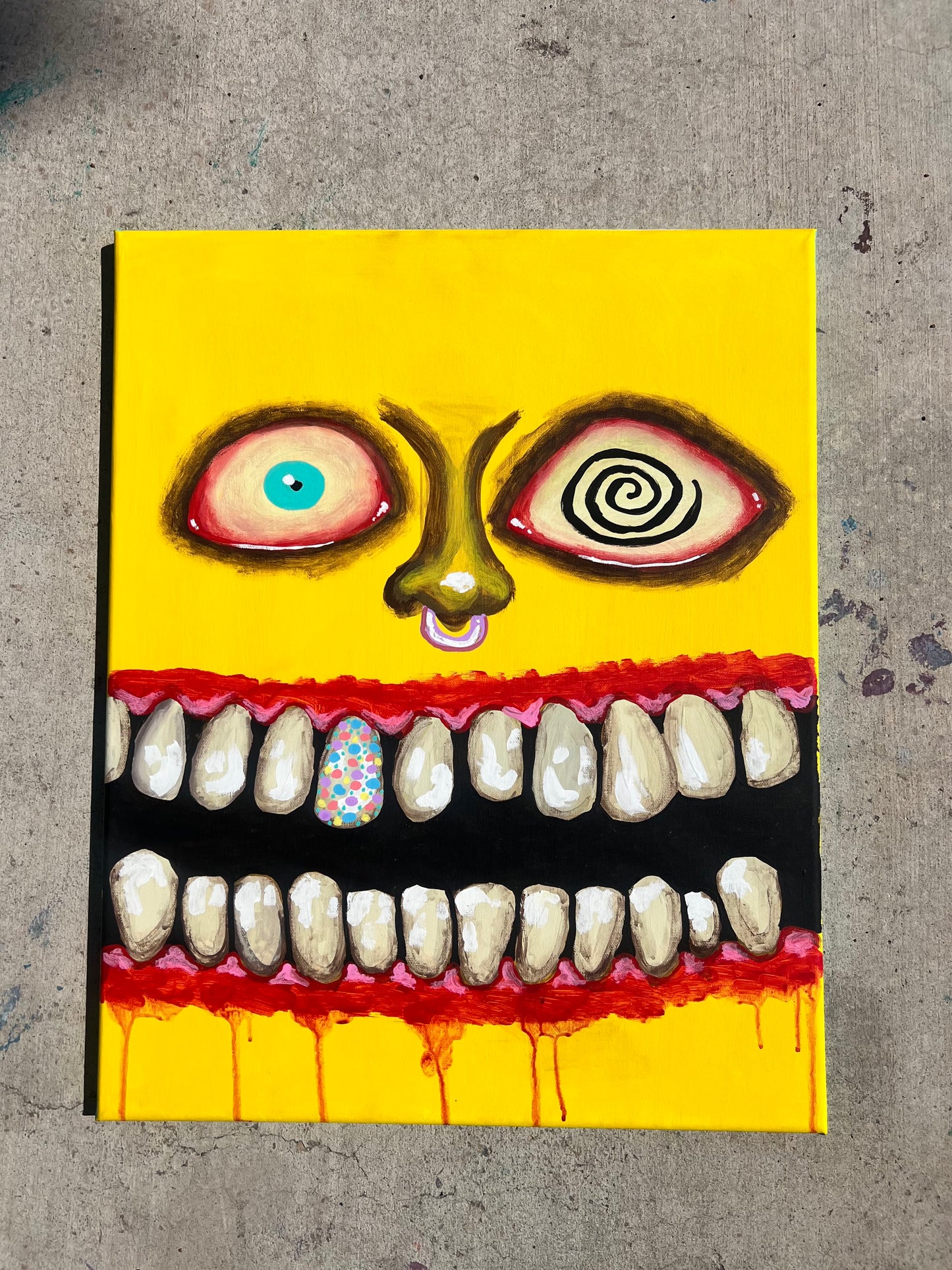 Smile More Painting