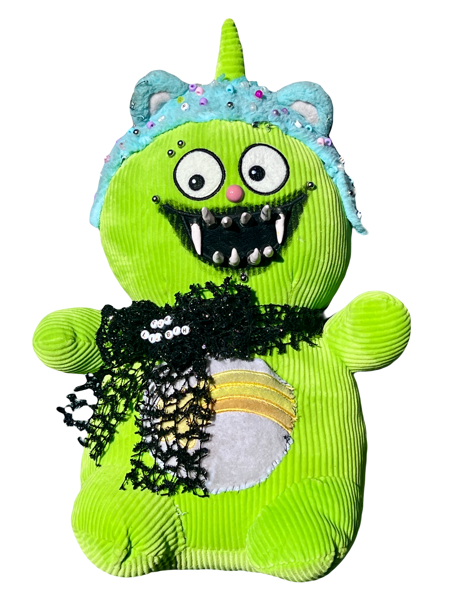 Why Care? Alien Bear Plushie