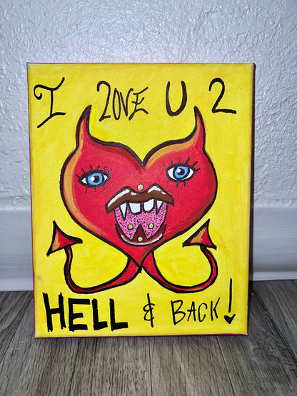 Hell and Back Painting