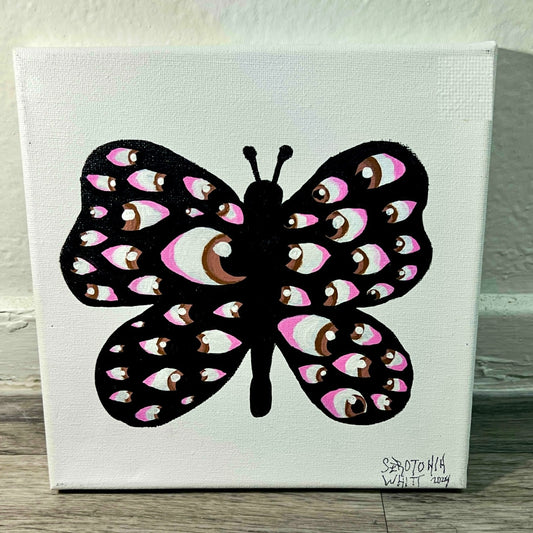 Biblically Accurate Butterfly Angel Painting