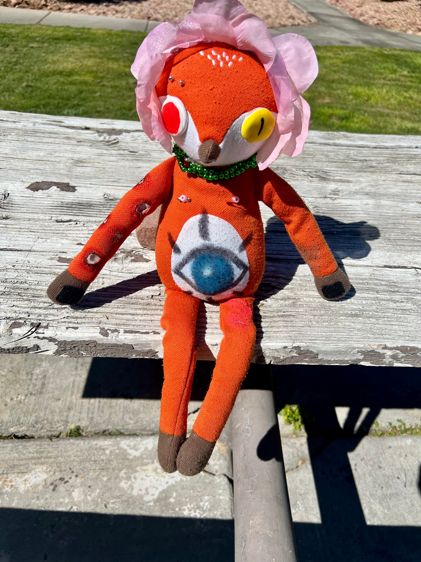 Cigarette Burn Fox Plushie