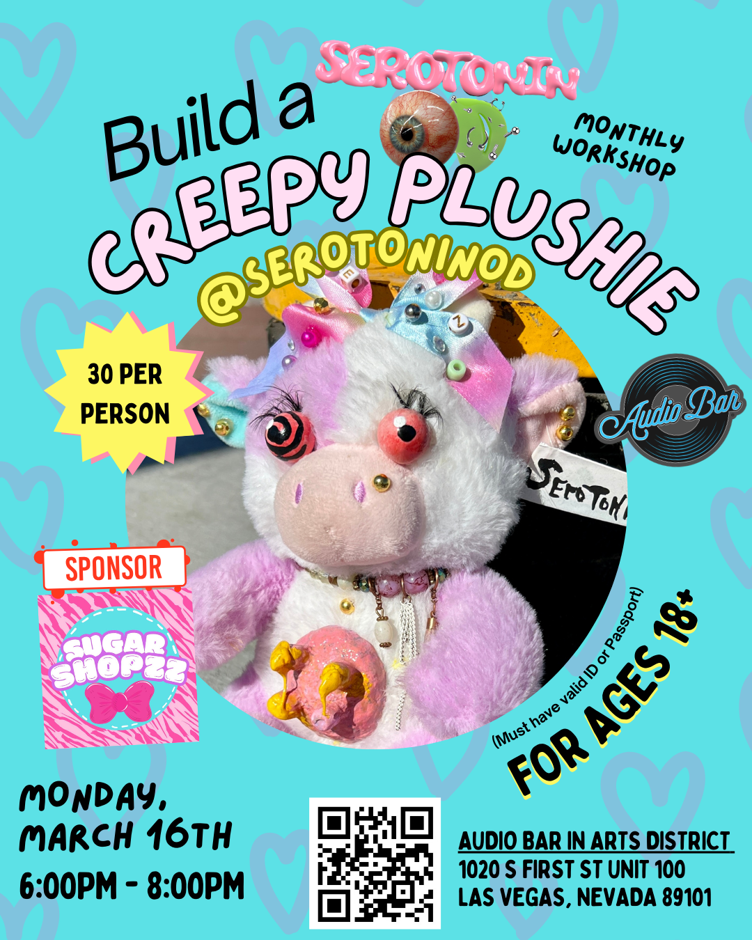 Build A Creepy Plushie Workshop