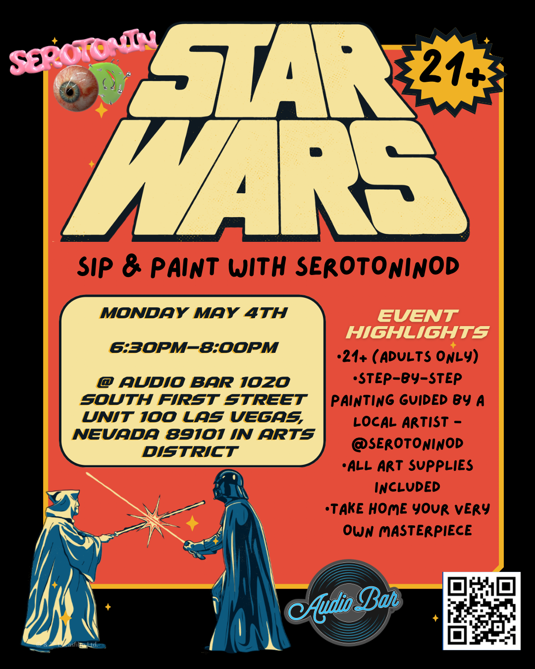 21+ May Sip and Paint Workshop