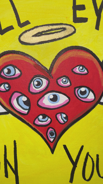 All Eyes On You Painting